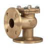 Check valve Type: 497 Bronze/Bronze Disc With spring Angle Pattern PN16 Flange DN15 Pressure rating flange: PN10/16